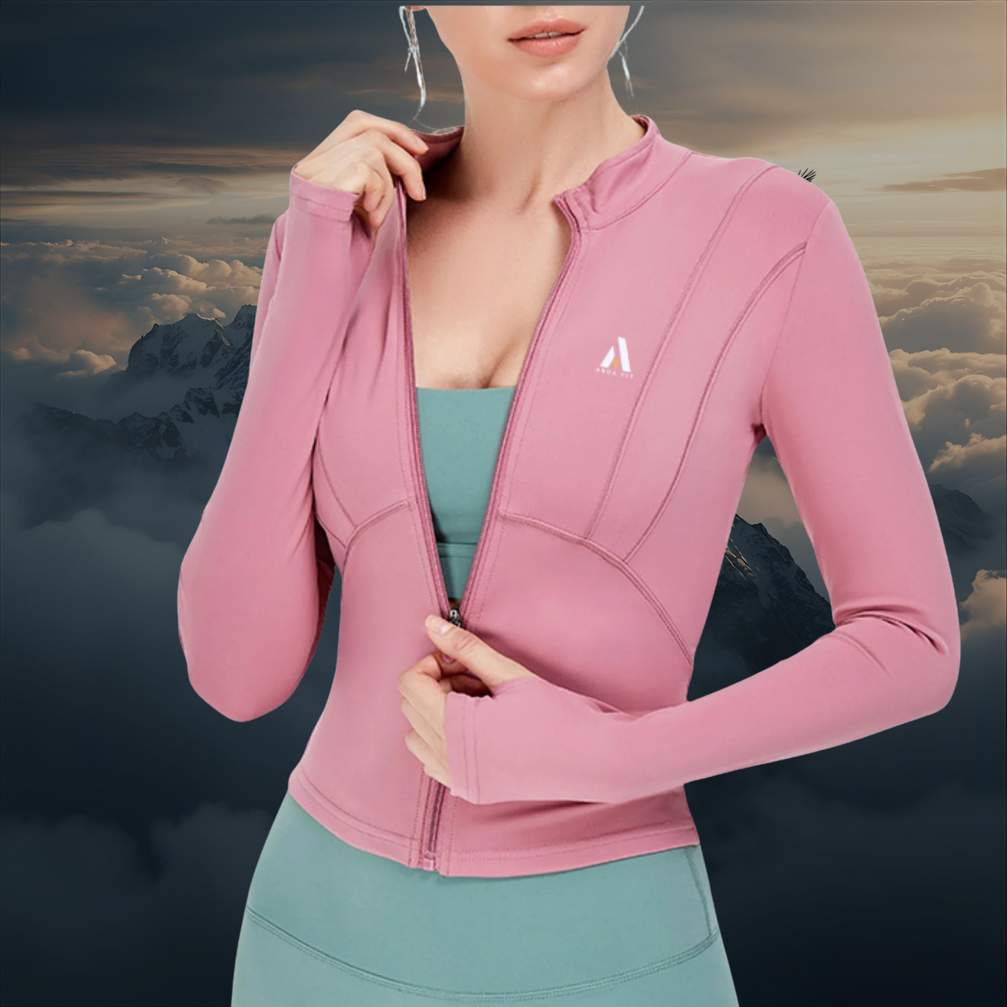 Hannah | AbbaFit Premium Cropped Jacket