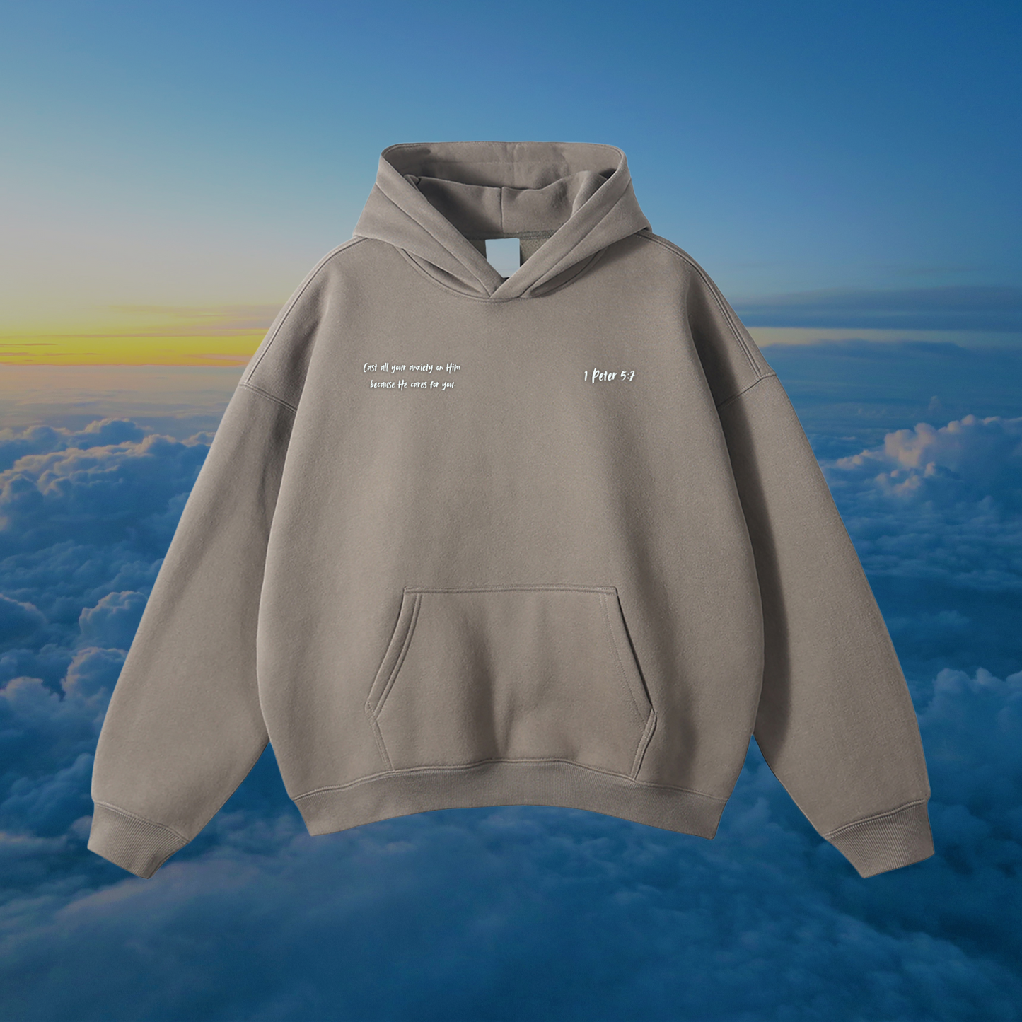 Cast It All | AbbaFit Premium Verse Hoodie - 1 Peter 5:7