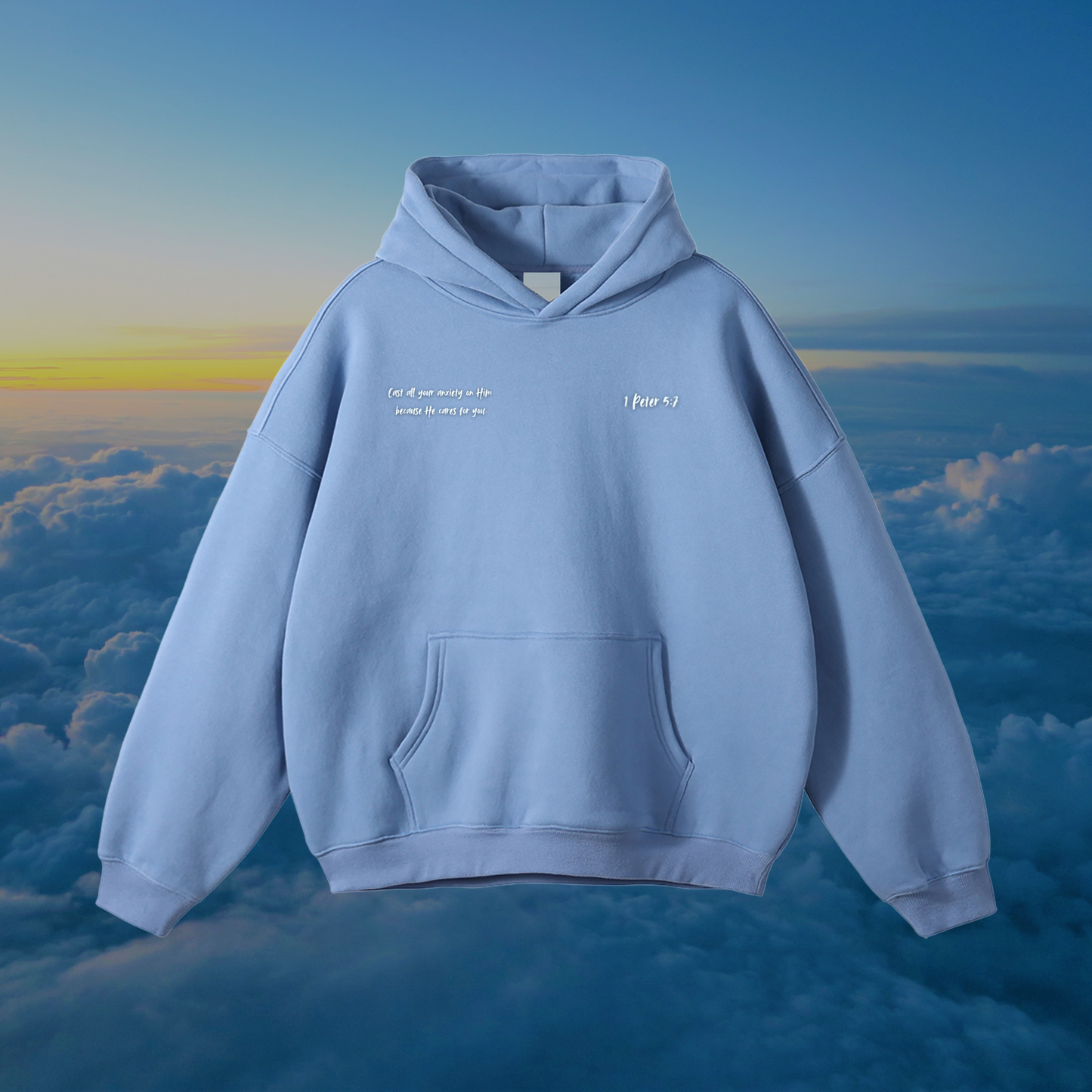 Cast It All | AbbaFit Premium Verse Hoodie - 1 Peter 5:7