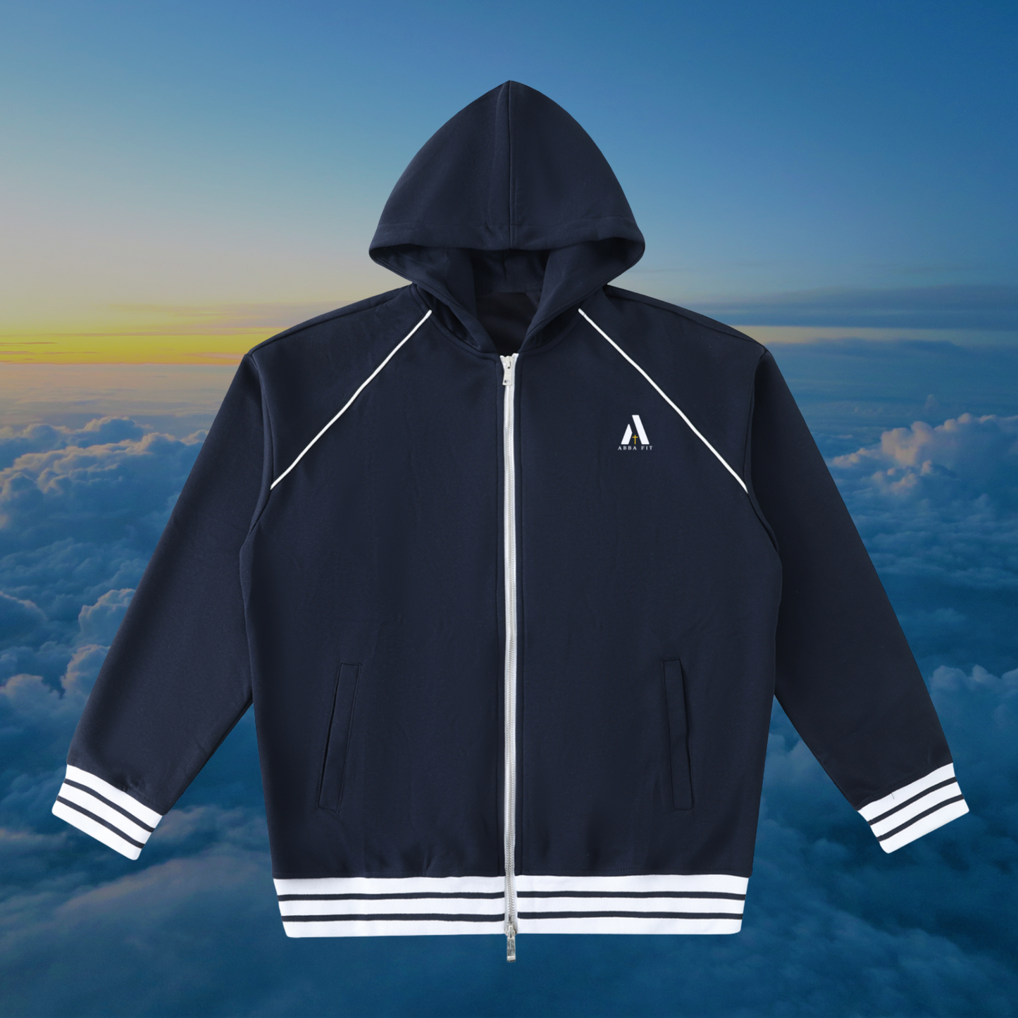 Passion of Jesus Christ | AbbaFit Premium Zip-Up Hoodie