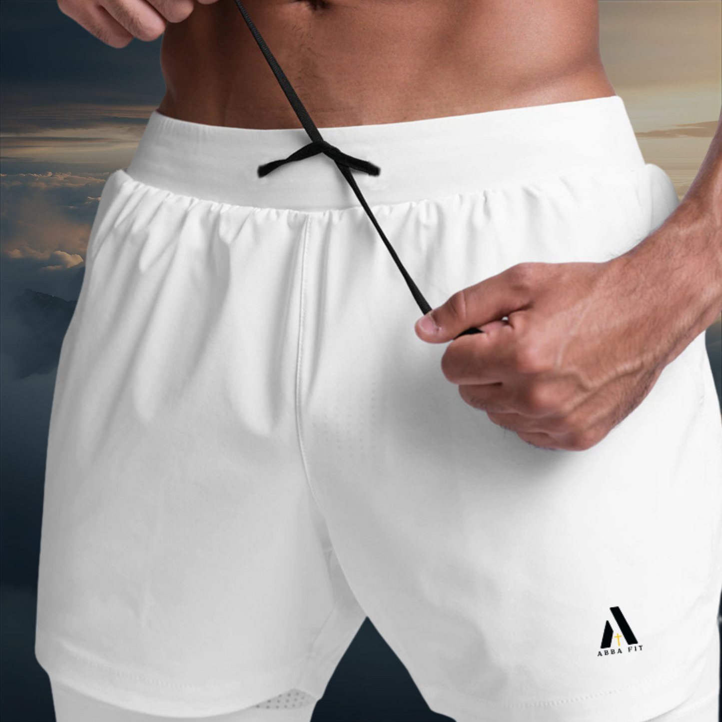 King Solomon | AbbaFit 2-in-1 Premium Performance Shorts