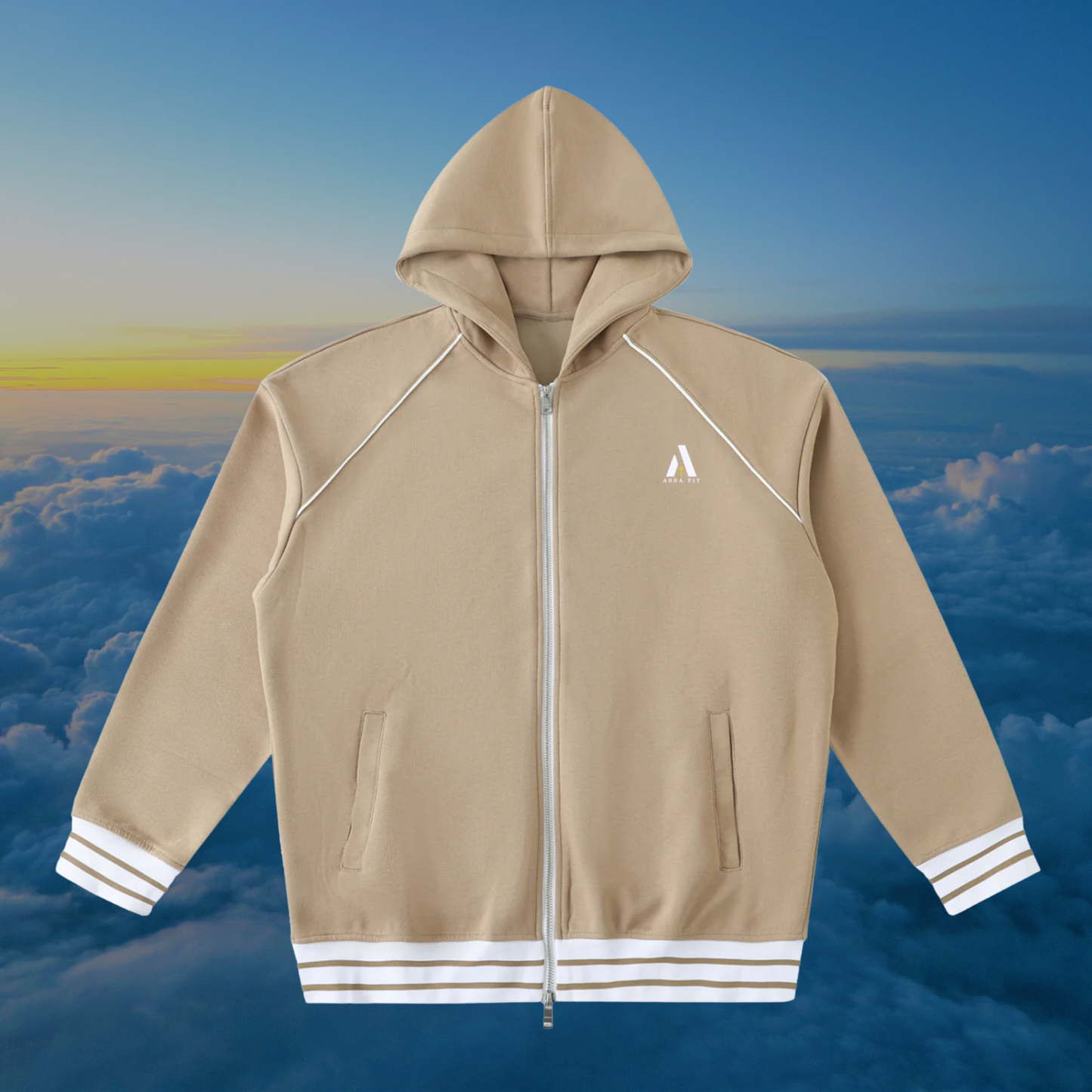Passion of Jesus Christ | AbbaFit Premium Zip-Up Hoodie
