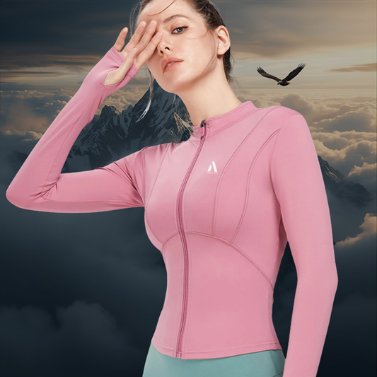 Hannah | AbbaFit Premium Cropped Jacket