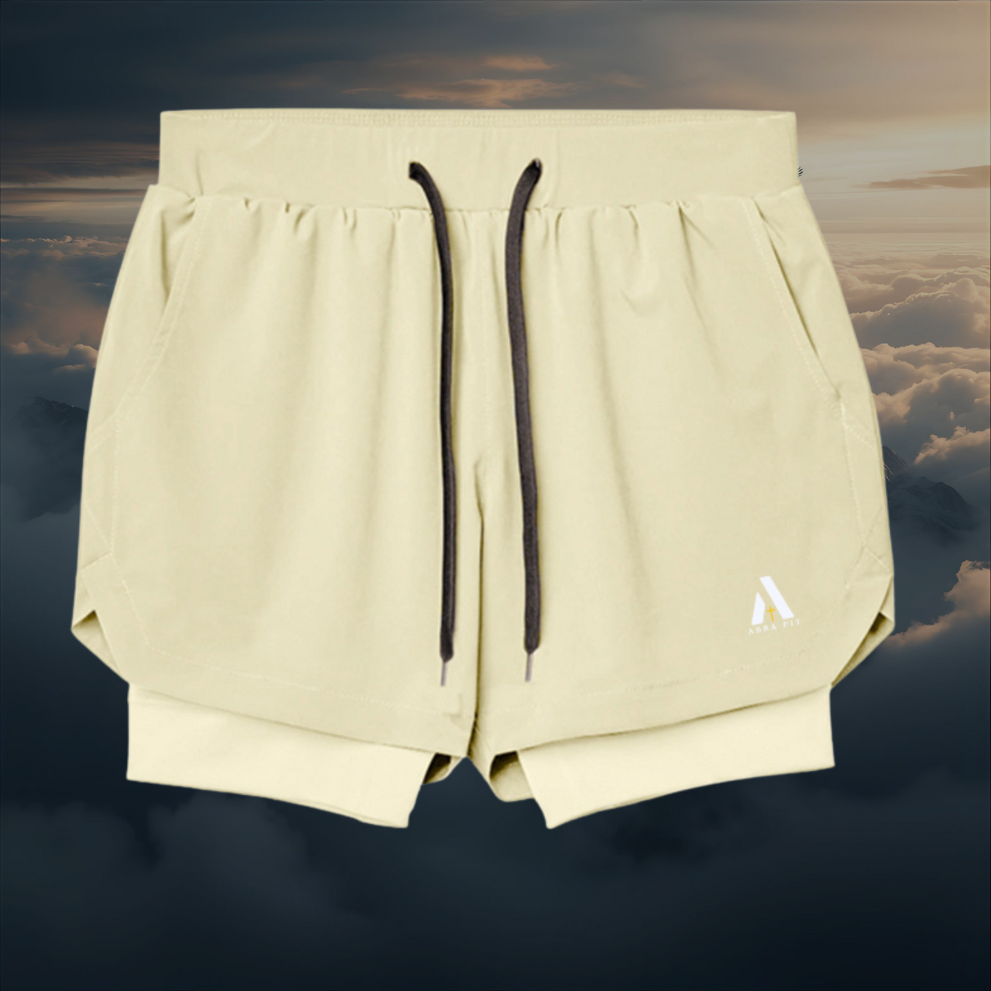 King Solomon | AbbaFit 2-in-1 Premium Performance Shorts