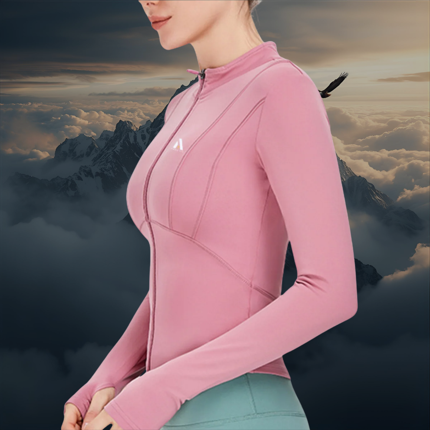 Hannah | AbbaFit Premium Cropped Jacket
