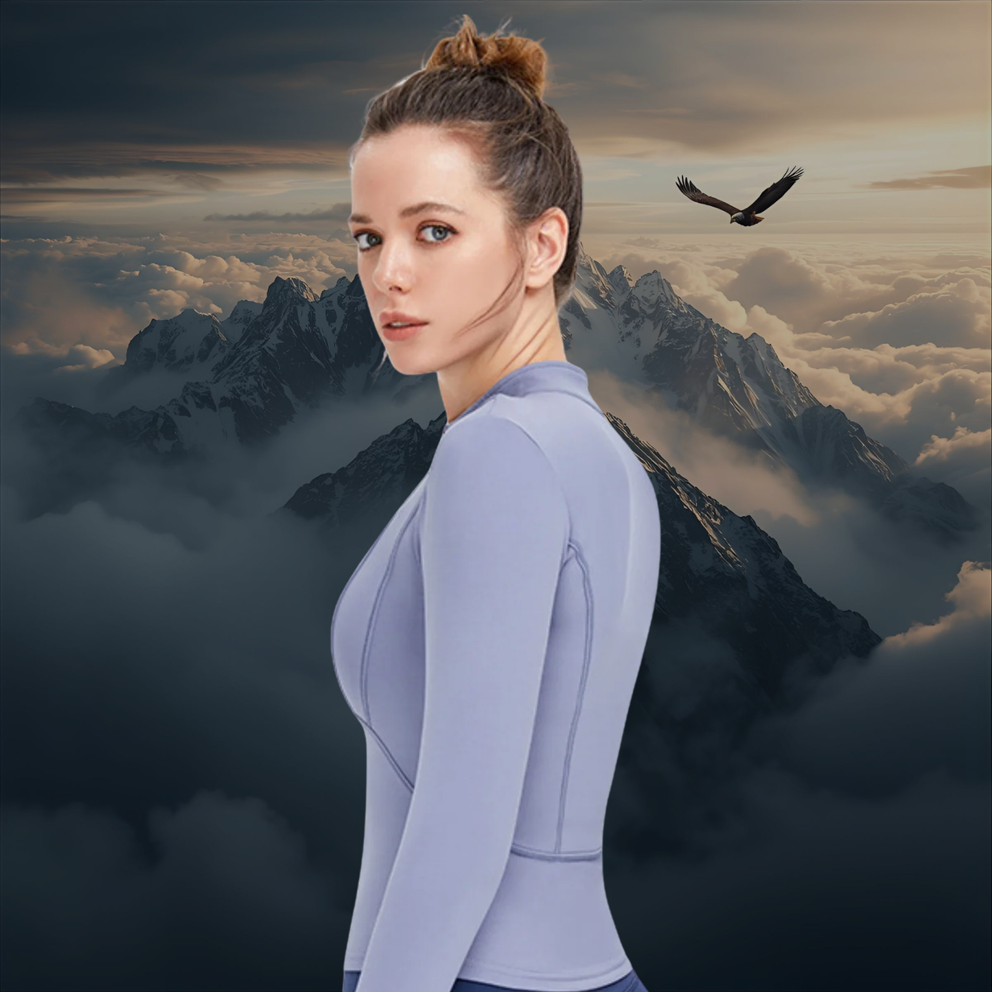 Hannah | AbbaFit Premium Cropped Jacket