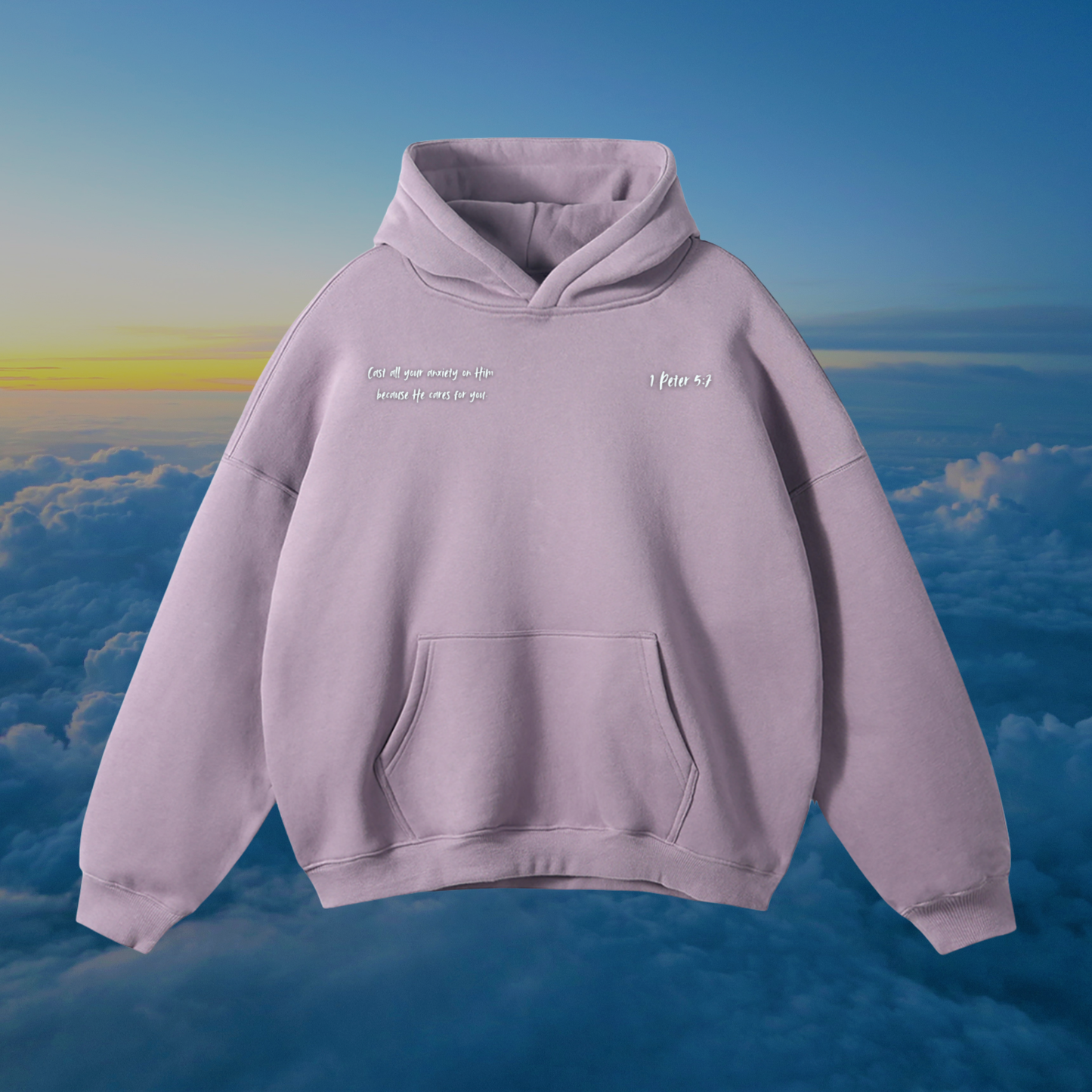 Cast It All | AbbaFit Premium Verse Hoodie - 1 Peter 5:7