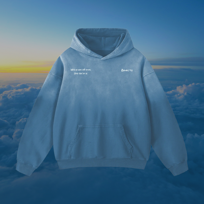 Undeserved Love | AbbaFit Premium Verse Sun-fade Hoodie - Romans 5:8