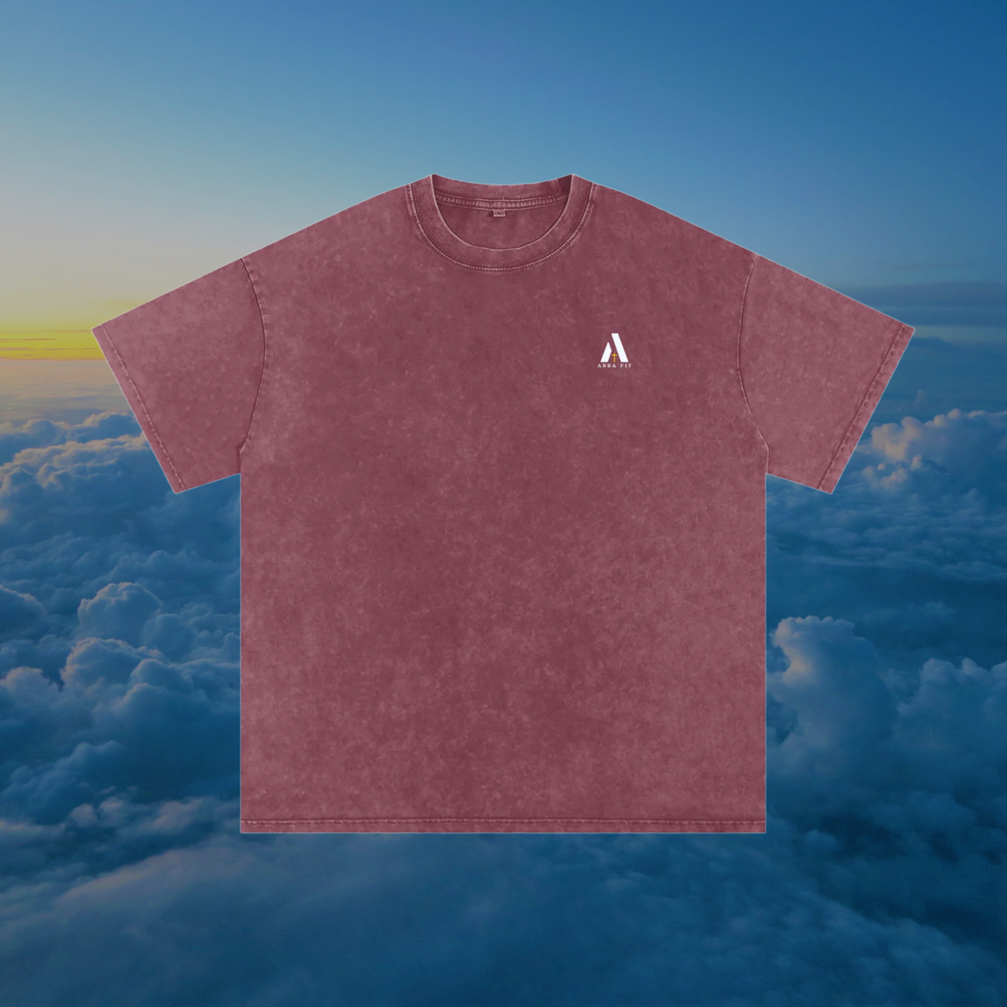 Jesus Christ Ingredients | AbbaFit Premium Snow-Wash Oversized Tee