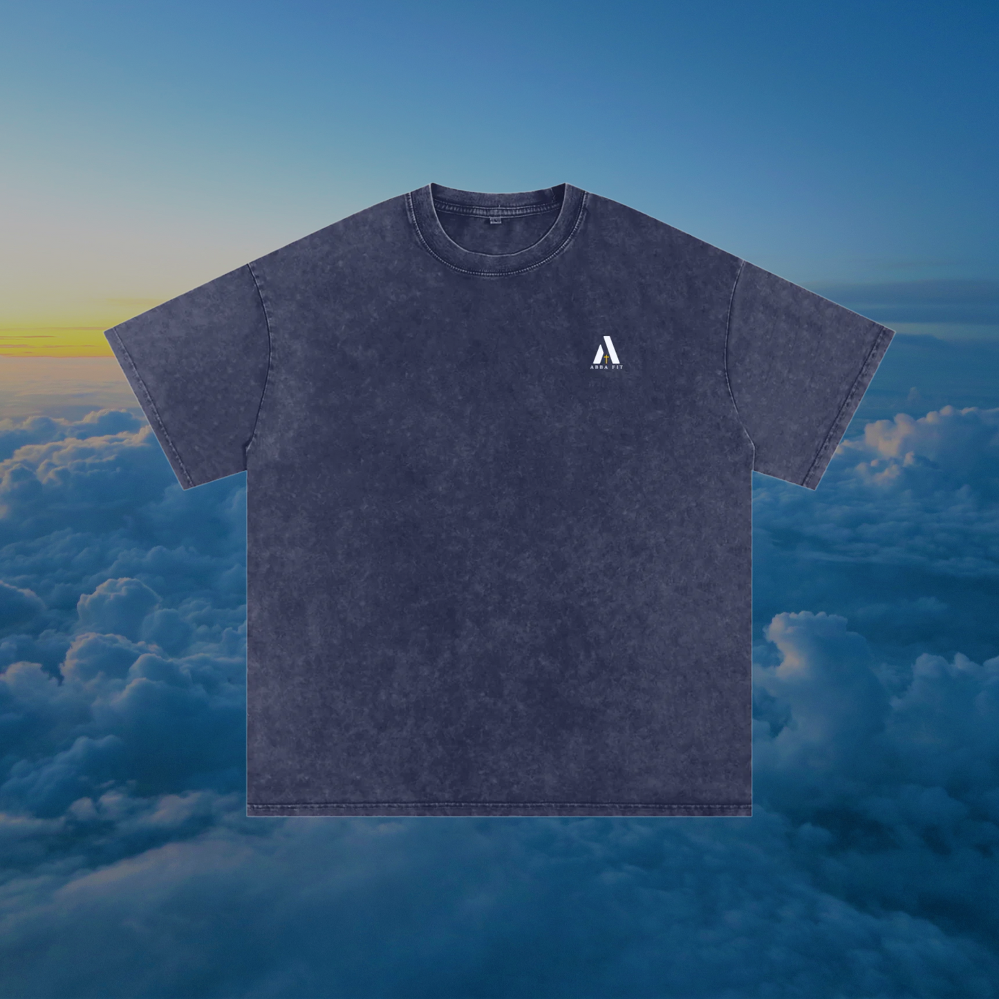 Jesus Christ Ingredients | AbbaFit Premium Snow-Wash Oversized Tee
