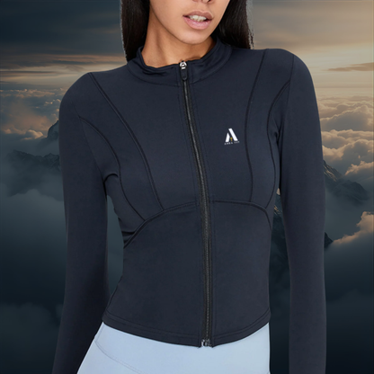 Hannah | AbbaFit Premium Cropped Jacket