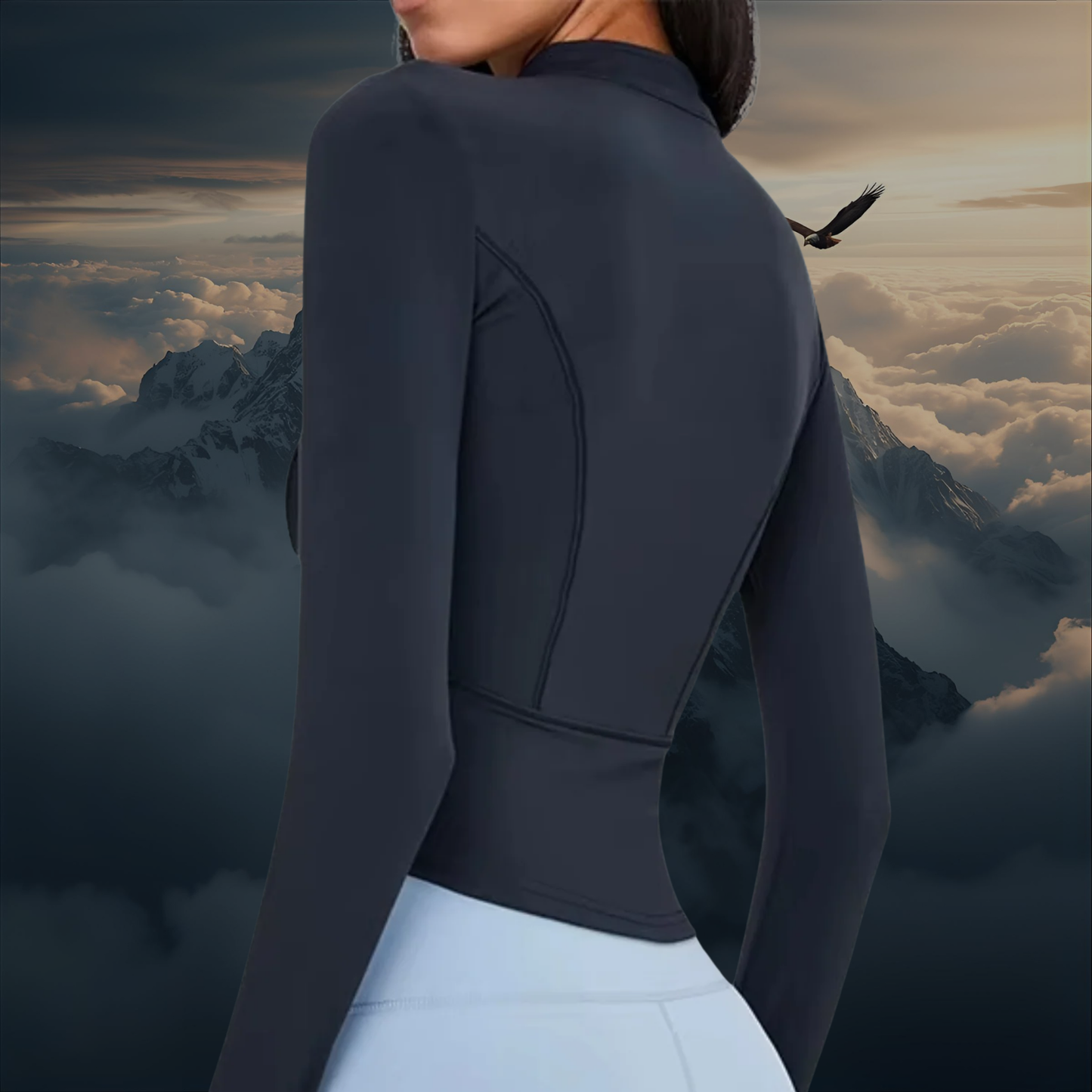 Hannah | AbbaFit Premium Cropped Jacket
