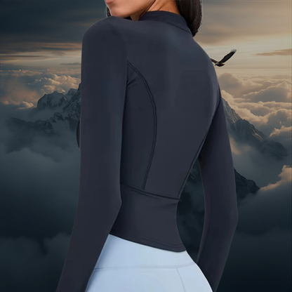 Hannah | AbbaFit Premium Cropped Jacket